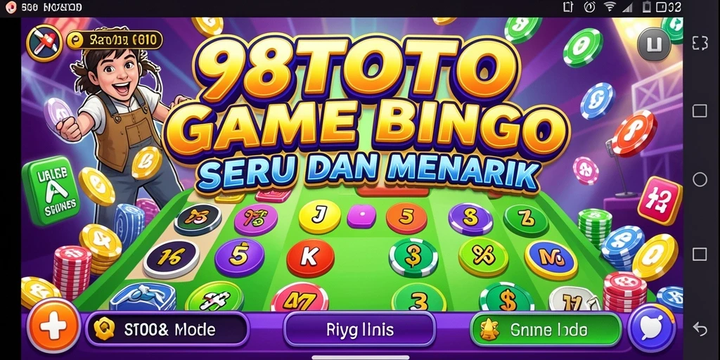 Tampilan gameplay seru di 98TOTO dengan banyak pemain bingo.