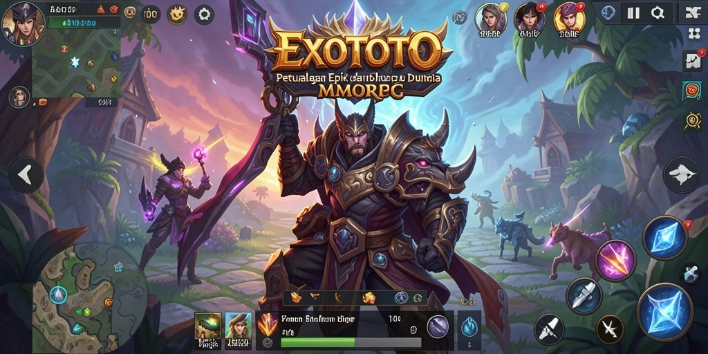 Gameplay menarik EXOTOTO dengan grafis yang menawan dan aksi seru.