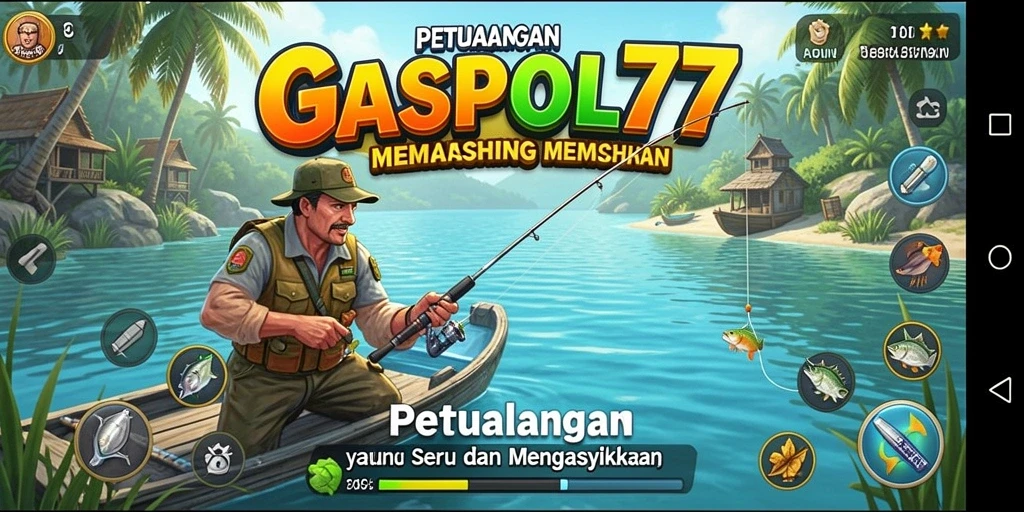 Tangkapan ikan yang menakjubkan di GASPOL77.