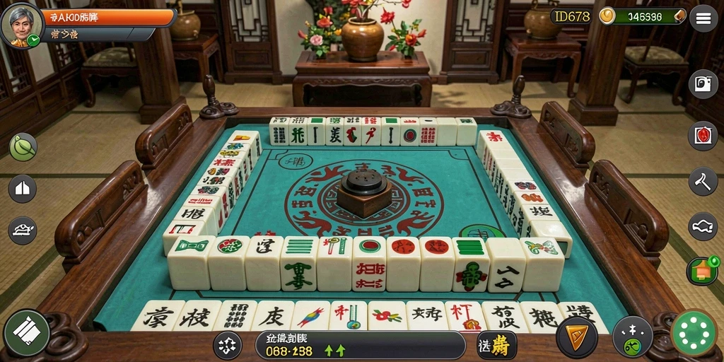 Tampilan gameplay seru dan menantang dari permainan Mahjong ID678.