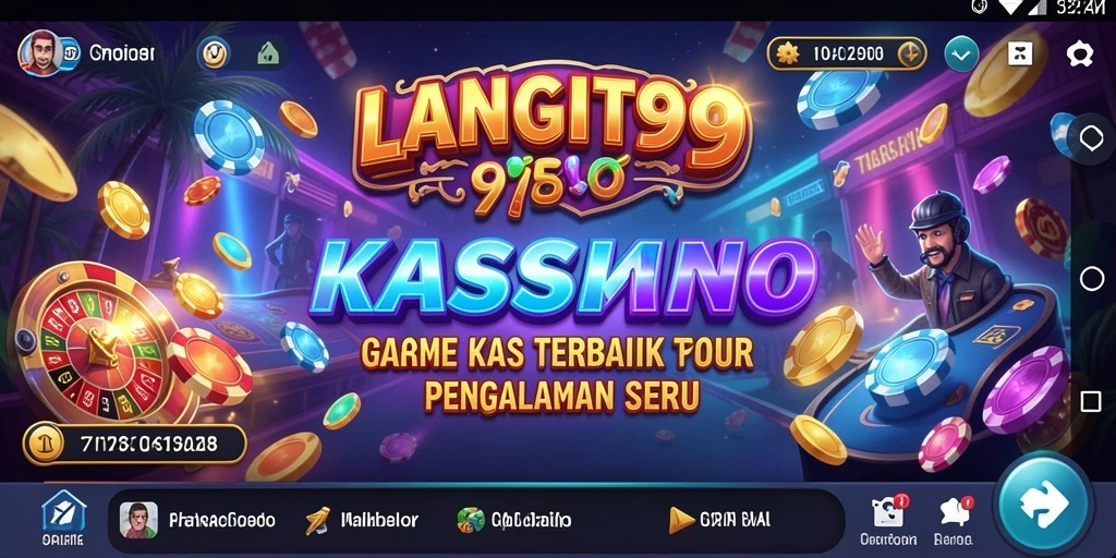 Tangkapan layar LANGIT99 menunjukkan gameplay seru dari permainan kasino.