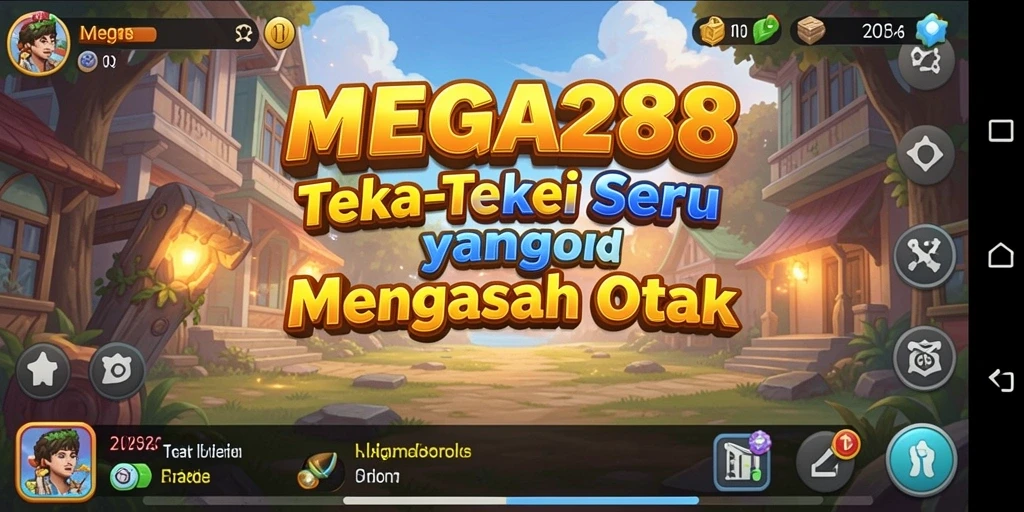 Tampilan seru gameplay Puzzle MEGA288 yang menarik.