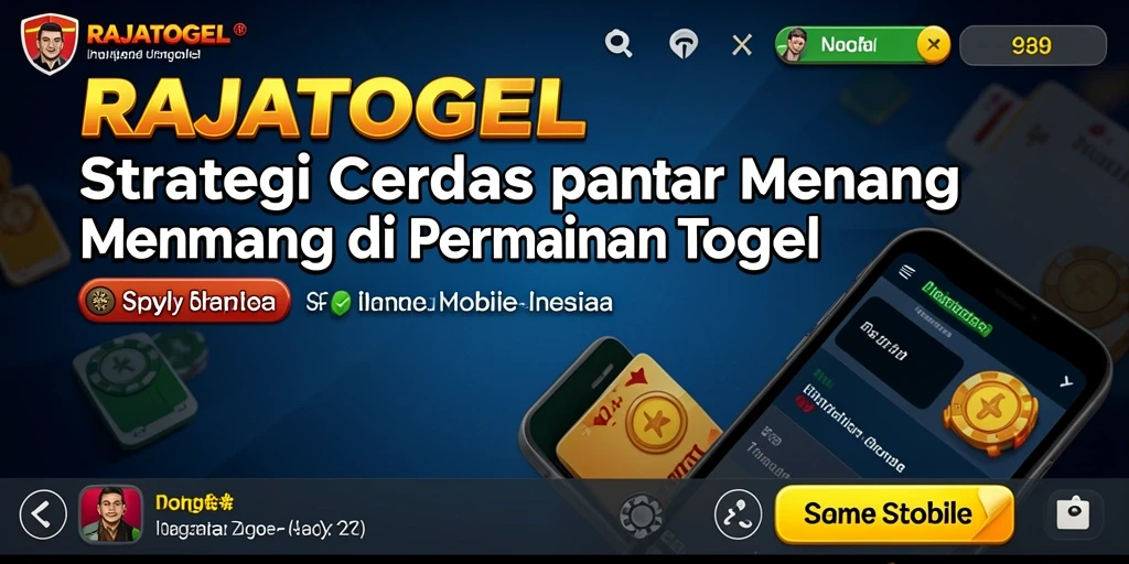Tampilan gameplay menarik RAJATOGEL yang penuh strategi.