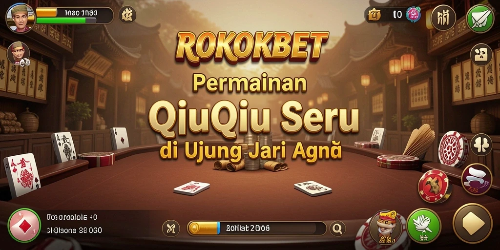 Tampilan gameplay ROKOKBET yang seru dan menarik.
