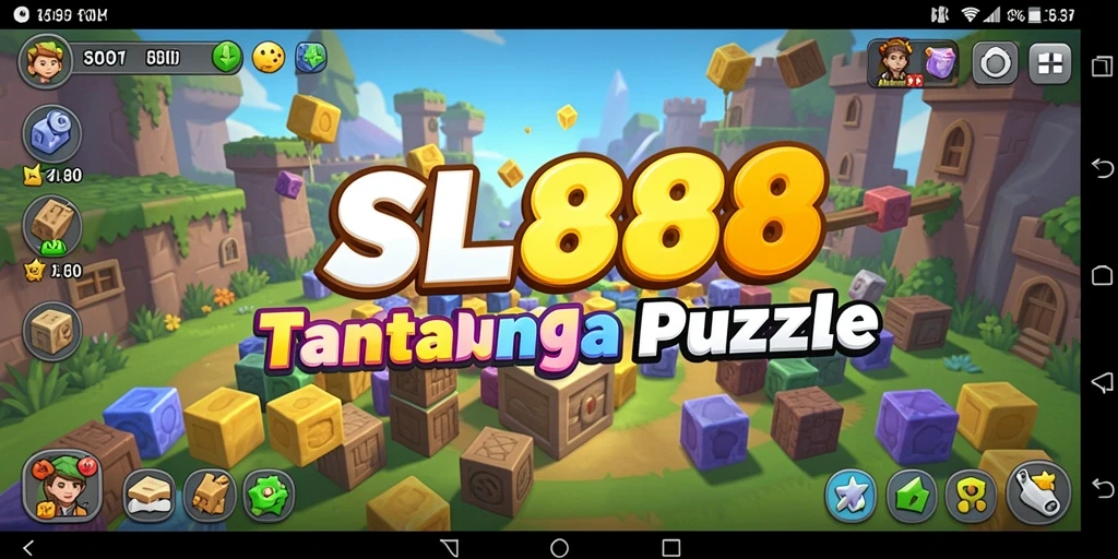 Tampilan menarik dari gameplay Puzzle SL888 yang menantang.