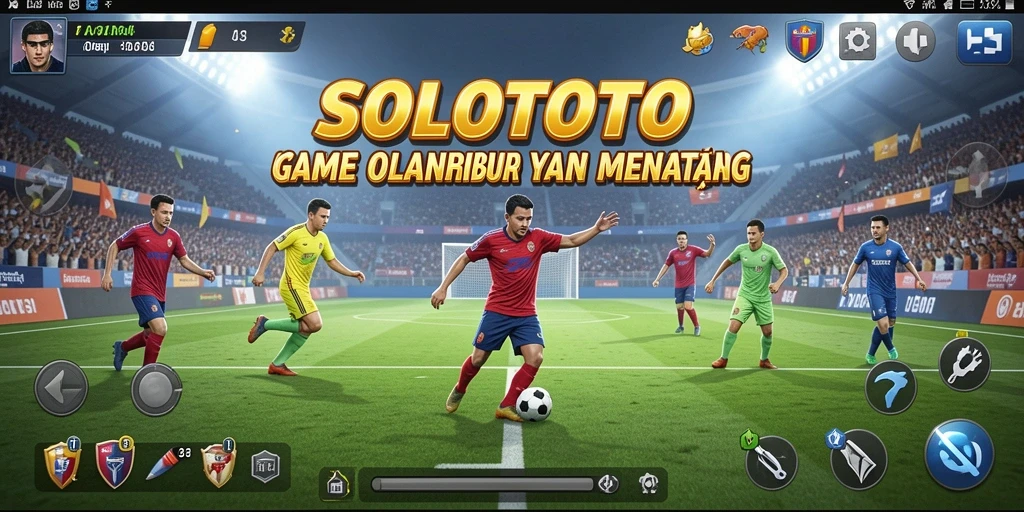 Tangkapan layar utama SOLOTOTO menampilkan gameplay yang seru dan interaktif.