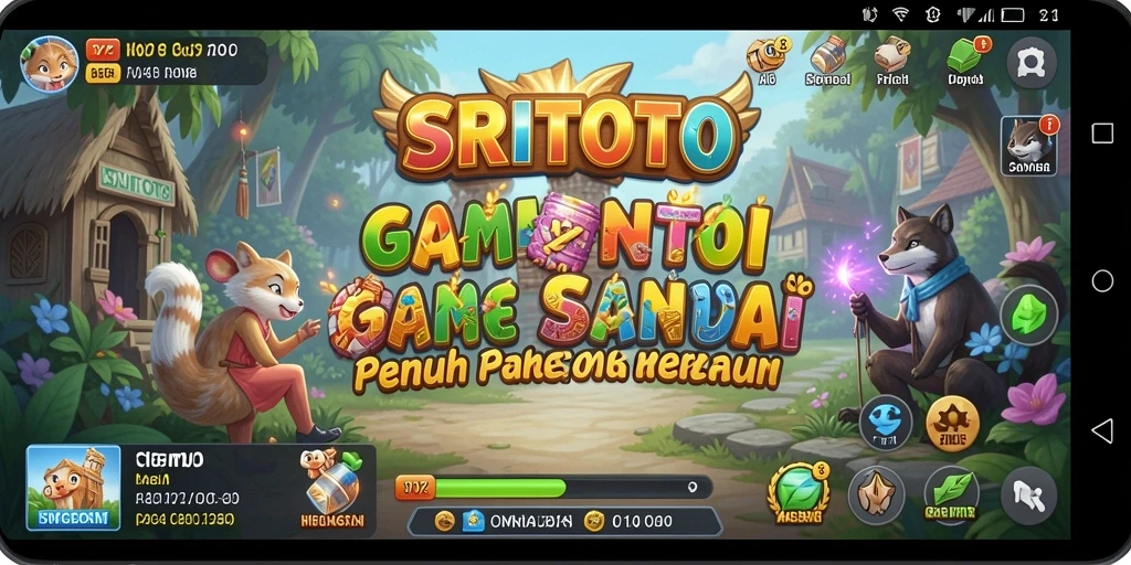 Tangkapan layar SRITOTO menampilkan gameplay yang seru dan interaktif.