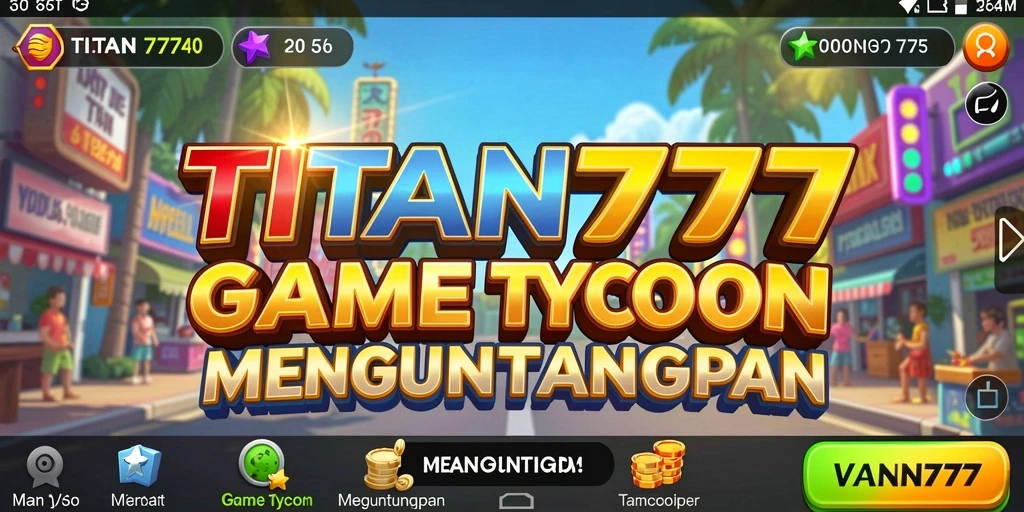 Tampilan gameplay <strong>TITAN777</strong> yang menarik dan penuh strategi.