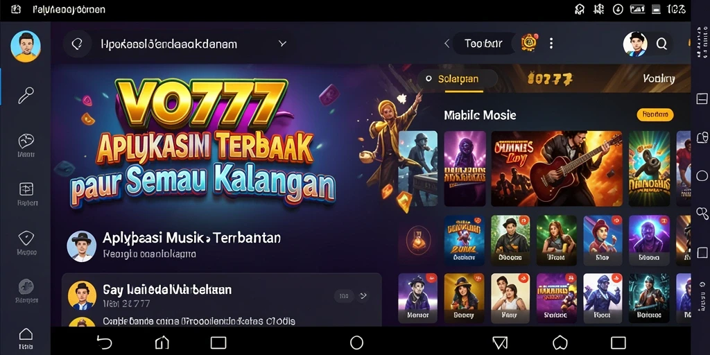 Screenshot gameplay VO777 menampilkan interaksi musik yang seru dan menyenangkan.