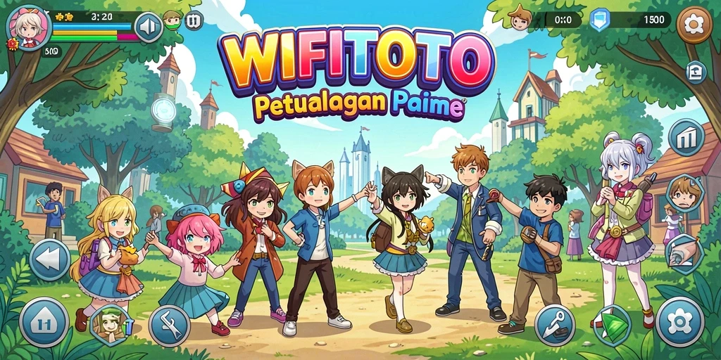 Gameplay WIFITOTO dengan karakter Anime yang menakjubkan.