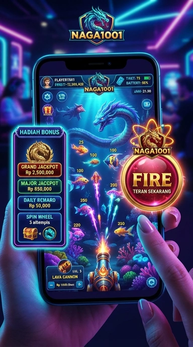 Pengguna menikmati fitur pencarian cepat di naga1001.